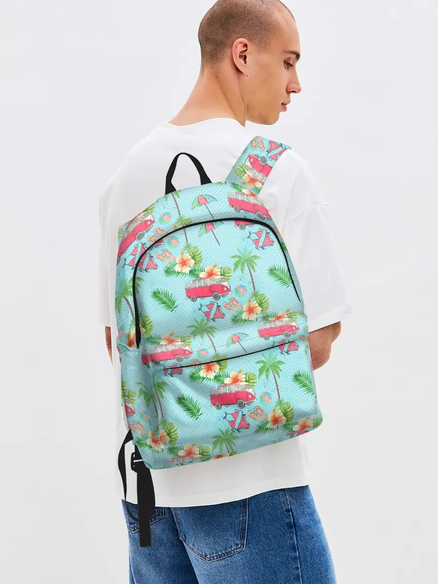 Рюкзак джинсовый / Путешествие хиппи