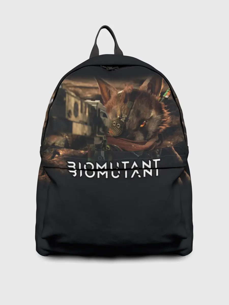 Рюкзак джинсовый / Biomutant | Биомутант с оружием