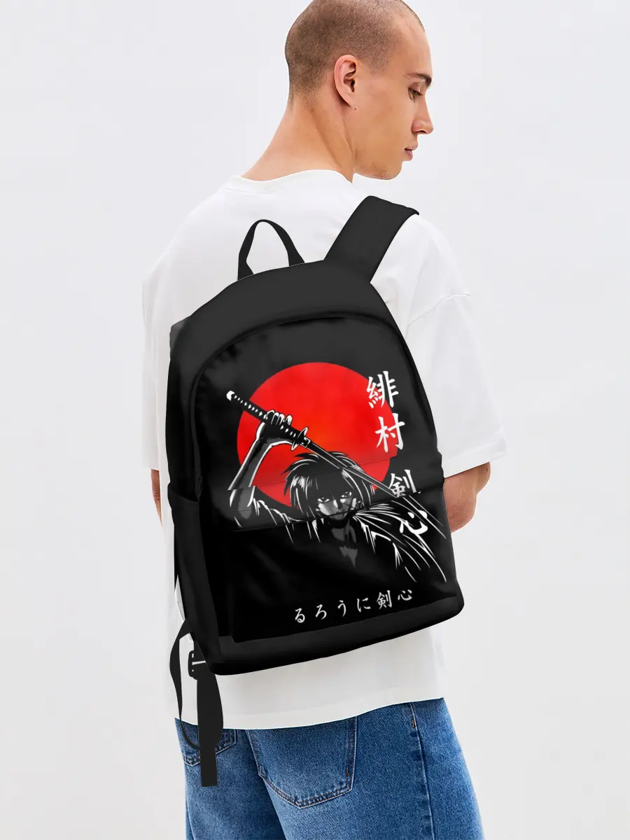 Рюкзак джинсовый / Химура Кенсин - Rurouni Kenshin