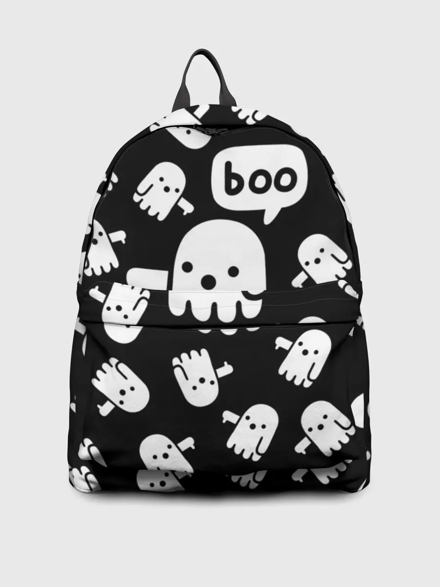 Рюкзак джинсовый / BOO! ПРИВЕДЕНИЕ ХЕЛЛОУИН