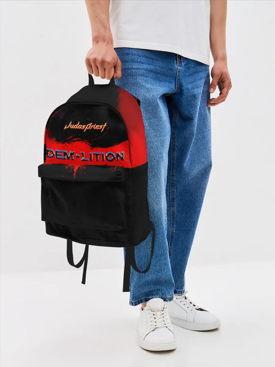 Рюкзак джинсовый / Demolition - Judas Priest