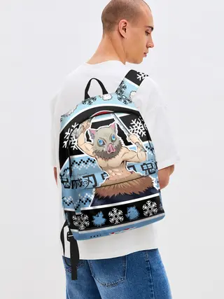 Рюкзак джинсовый / ИНОСКЕ ХАШИБИРА