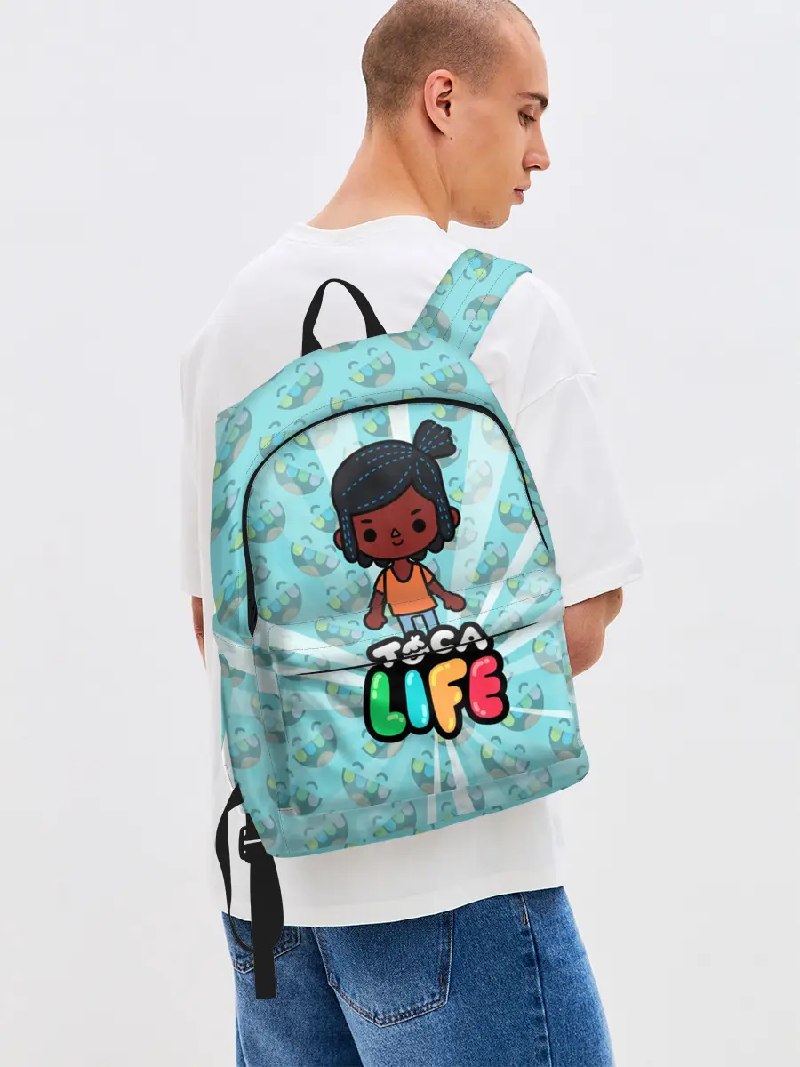 Рюкзак джинсовый / Toca Life World