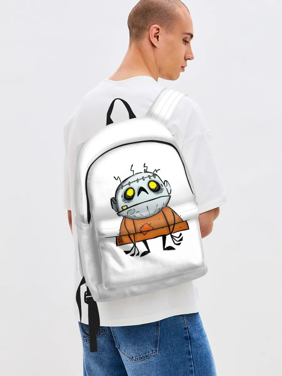 Рюкзак джинсовый / чудиже франкенштейн