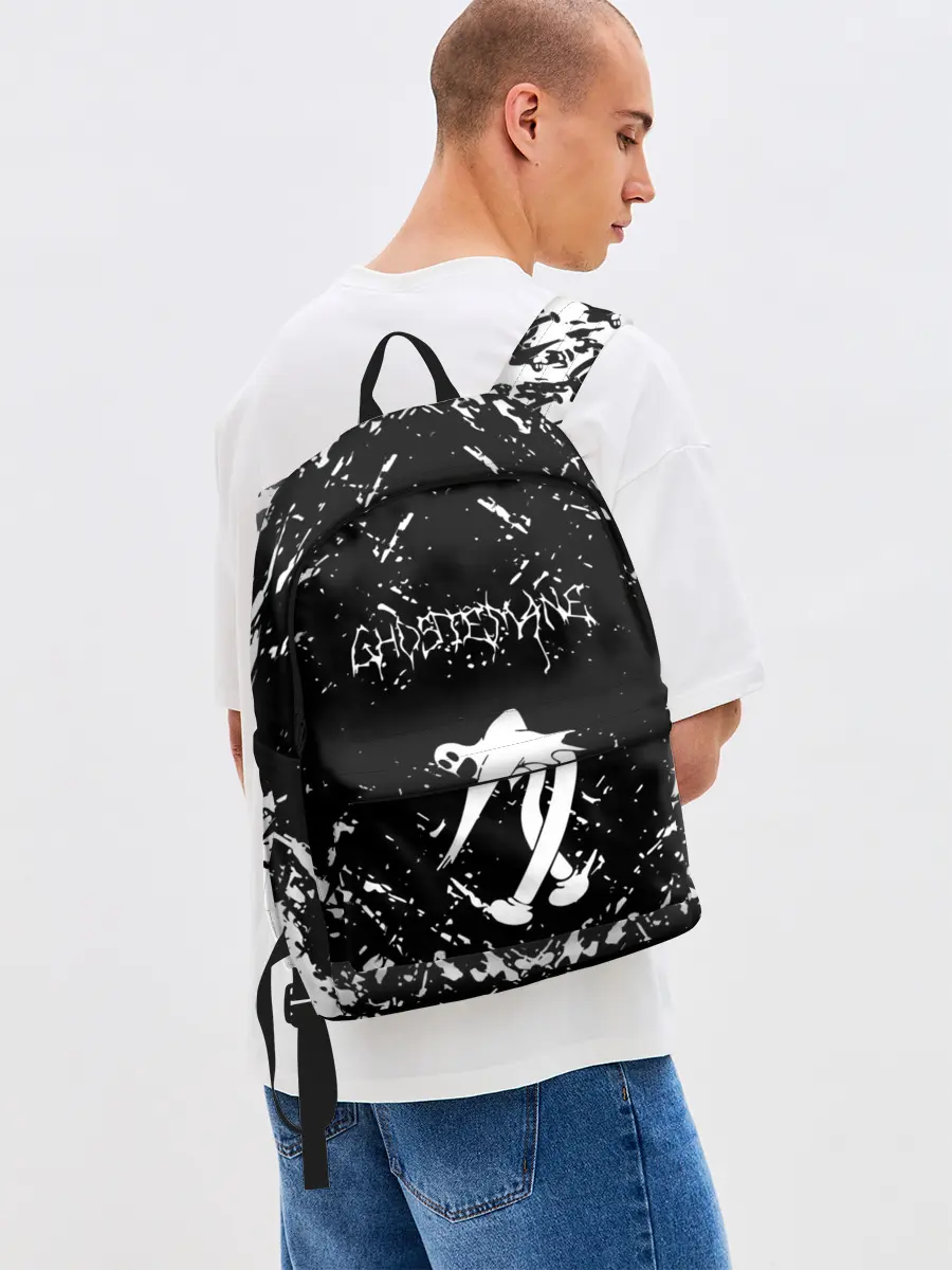 Рюкзак джинсовый / GHOSTEMANE BLACK FOREST.