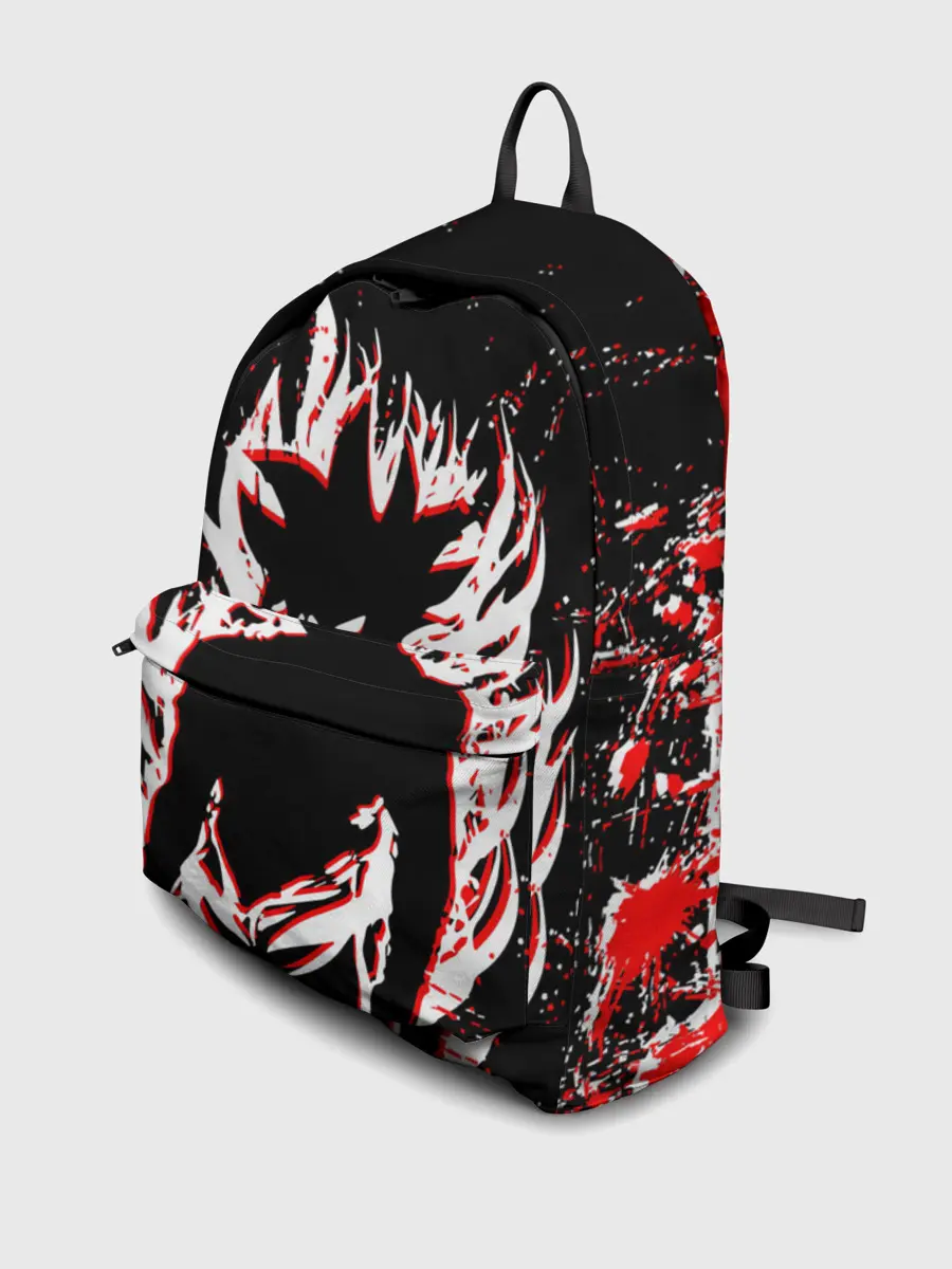 Рюкзак джинсовый / dragon ball super.