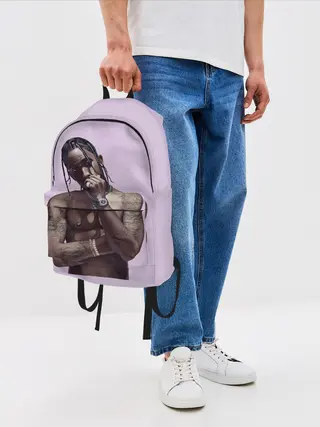 Рюкзак джинсовый / Задумчивый Трэвис