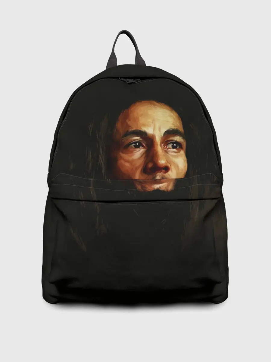 Рюкзак джинсовый / Bob Marley Art
