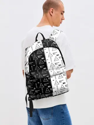 Рюкзак джинсовый / 30 Seconds to Mars