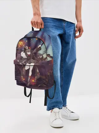 Рюкзак джинсовый / Ху Тао