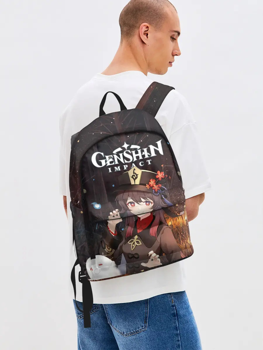 Рюкзак джинсовый / Hu Tao