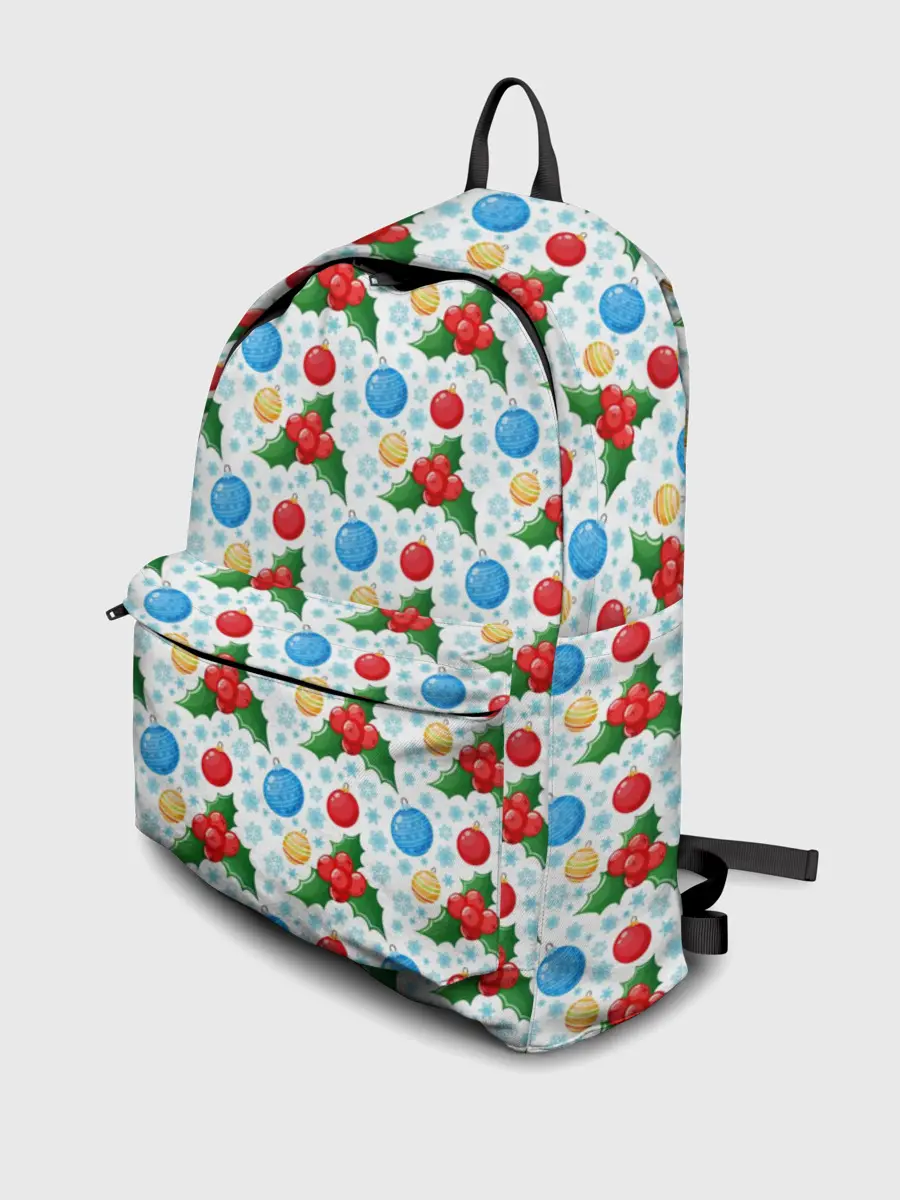 Рюкзак джинсовый / Новогодняя Символика