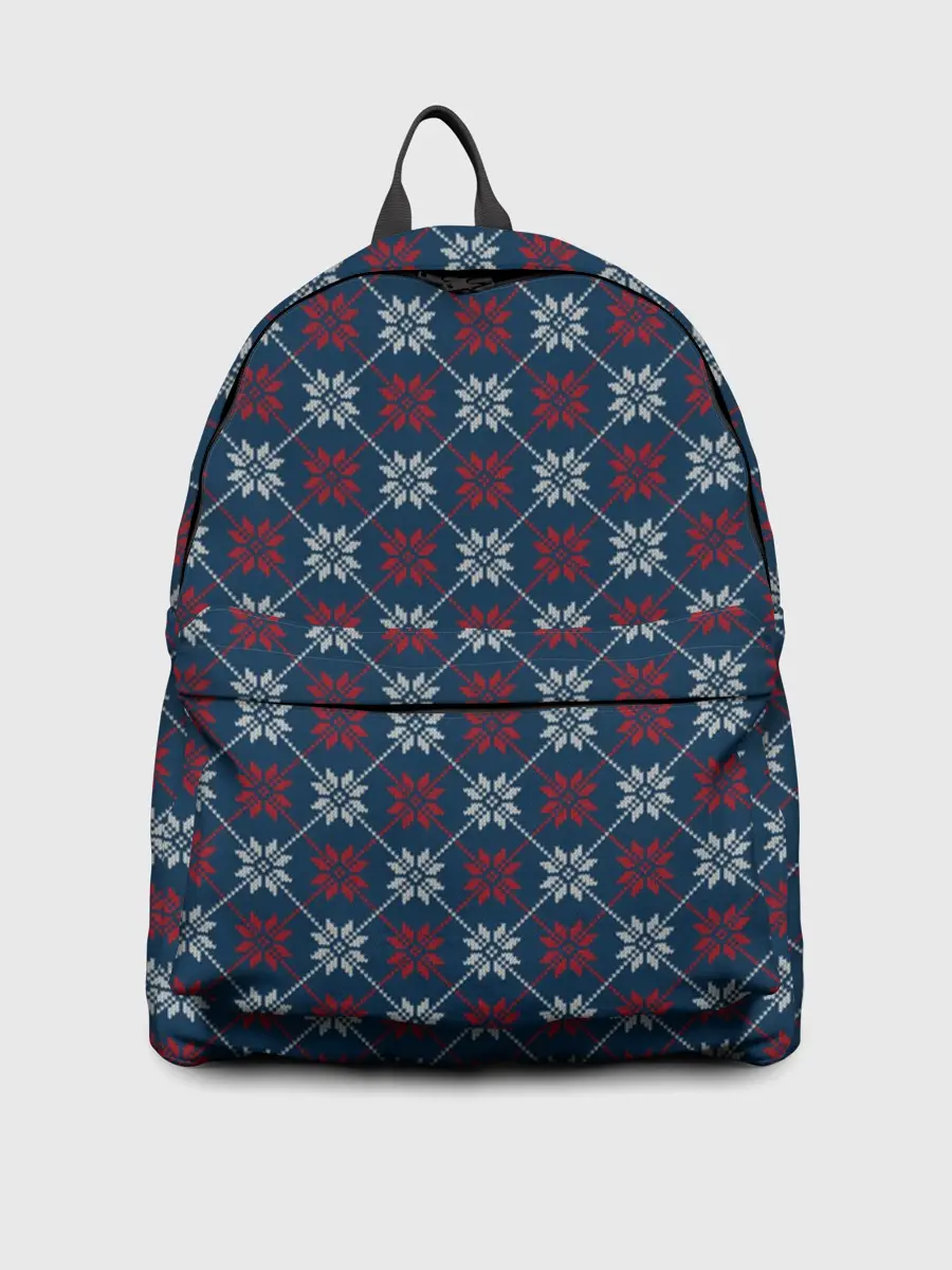 Рюкзак джинсовый / Свитер Алатырь