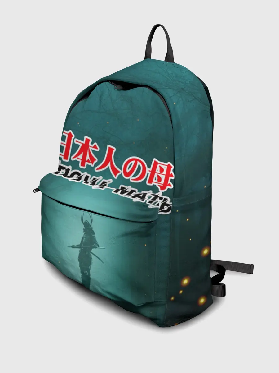 Рюкзак джинсовый / Япона-мать Самурай