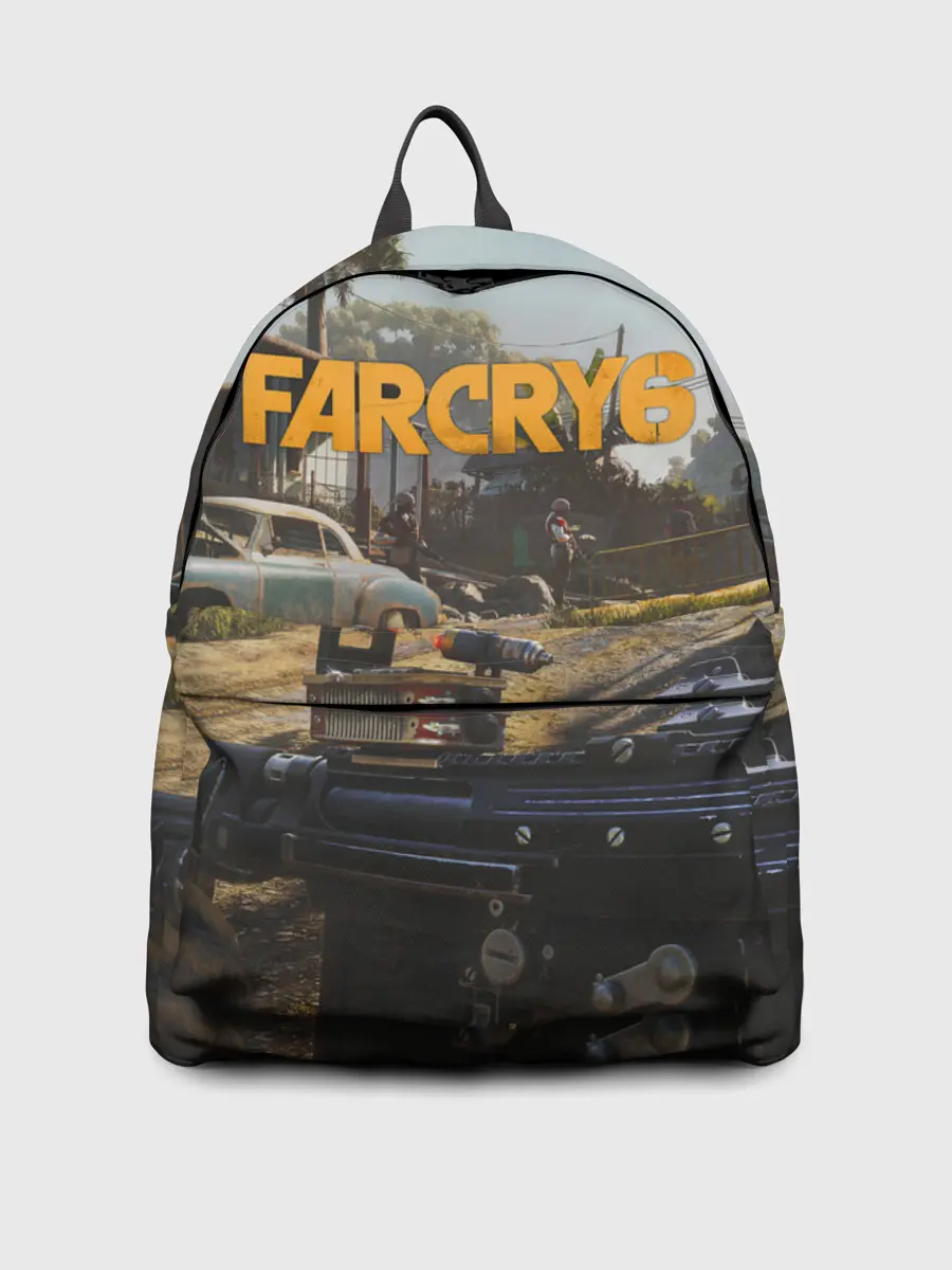 Рюкзак джинсовый / Far Cry 6 game art