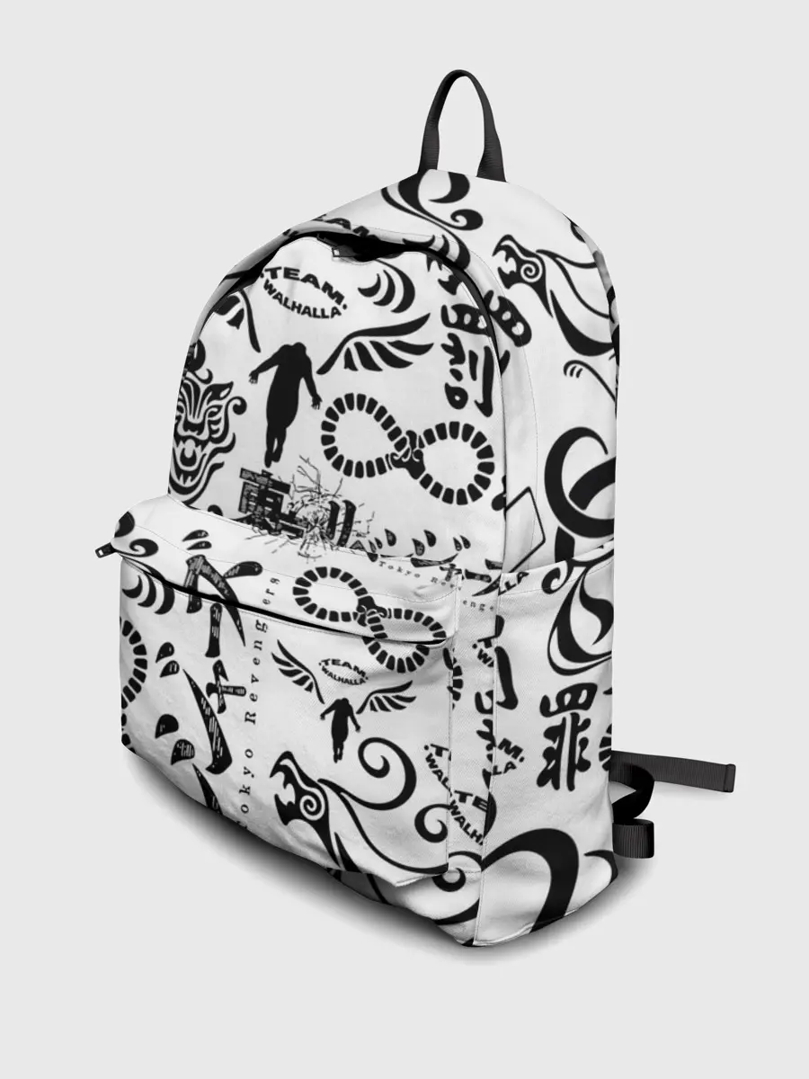 Рюкзак джинсовый / ТОКИЙСКИЕ МСТИТЕЛИ ЛОГОБОМБИНГ