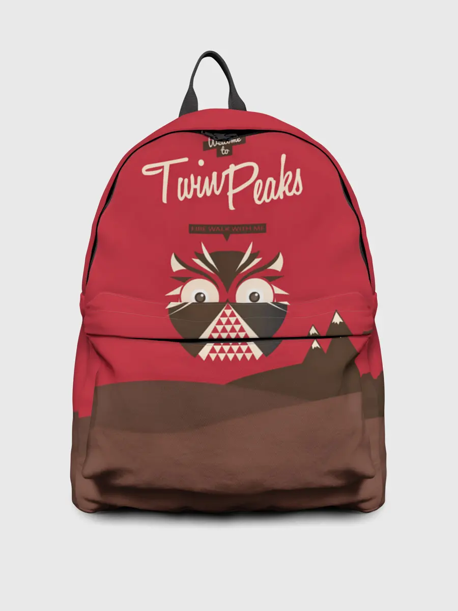 Рюкзак джинсовый / FIRE WALK WITH ME Twin Peaks