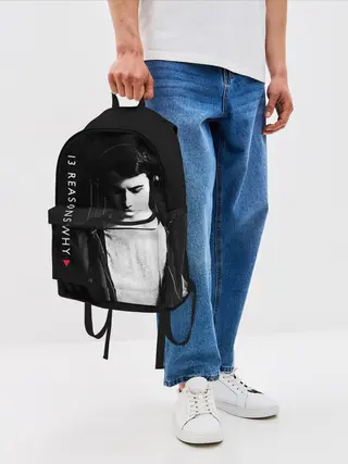 Рюкзак джинсовый / Клэй Дженсен - 13 причин почему