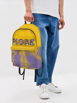 Рюкзак джинсовый / Коби Брайант