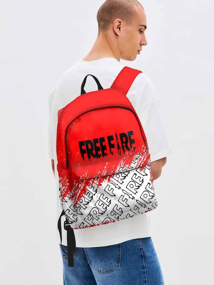 Рюкзак джинсовый / фри фаер | День Booyah,