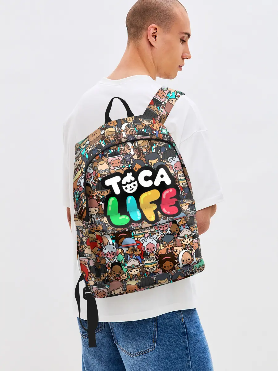 Рюкзак джинсовый / Toca Boca game | Тока бока