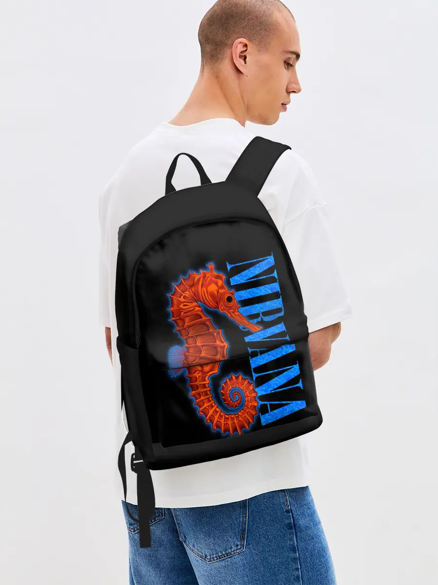 Рюкзак джинсовый / NIRVANA SEAHORSE