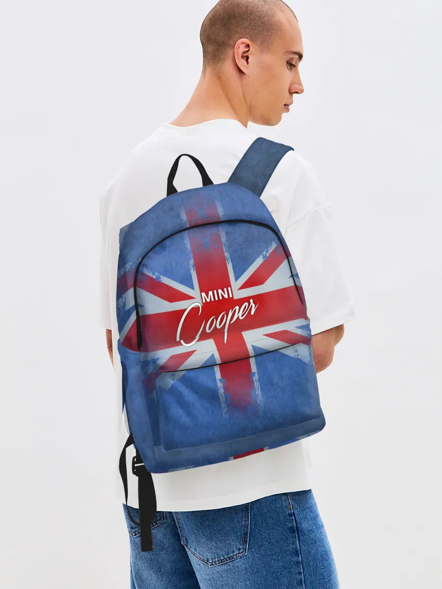 Рюкзак джинсовый / Mini cooper Великобритания