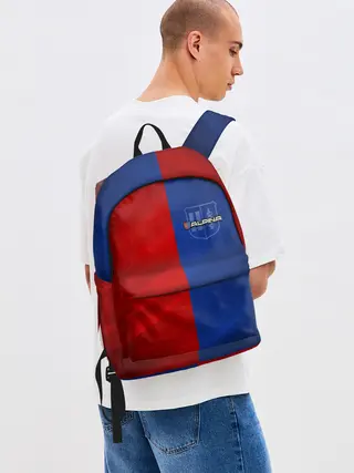 Рюкзак джинсовый / Логотип Alpina