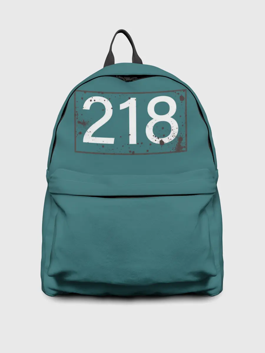 Рюкзак джинсовый / Игрок в кальмара 218