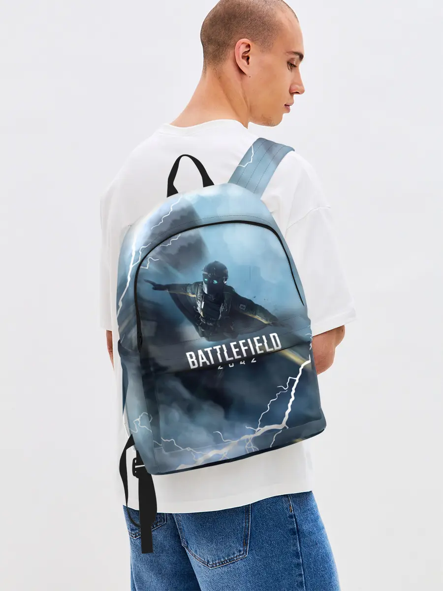 Рюкзак джинсовый / WINGSUIT | BATTLEFIELD 2042