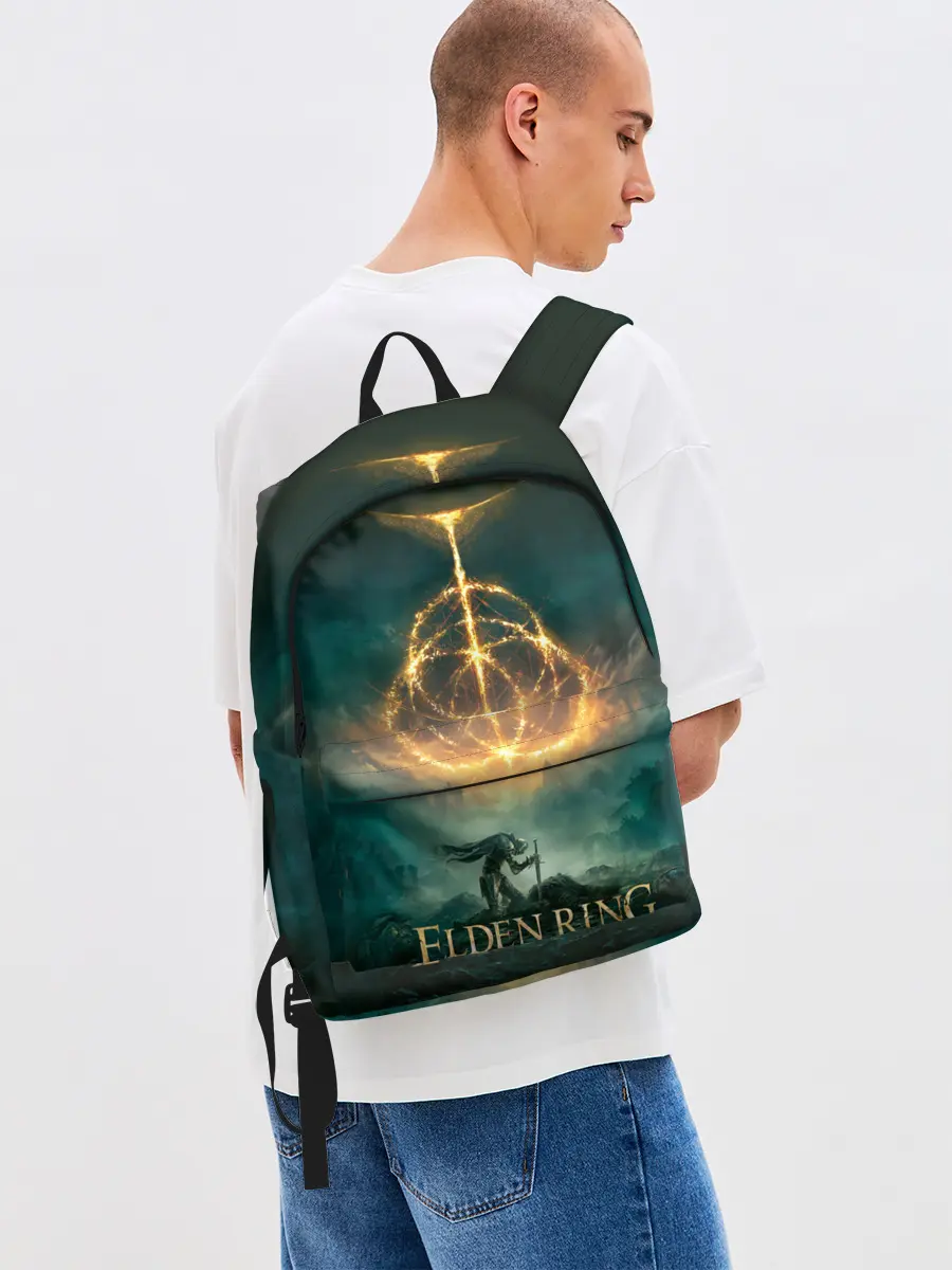 Рюкзак джинсовый / Elden Ring Game Art