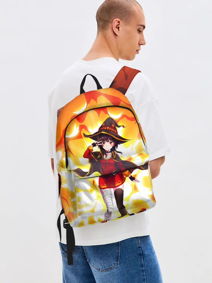 Рюкзак джинсовый / MeguminKonoSuba