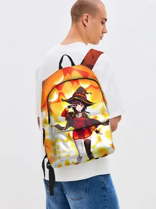 Рюкзак джинсовый / MeguminKonoSuba