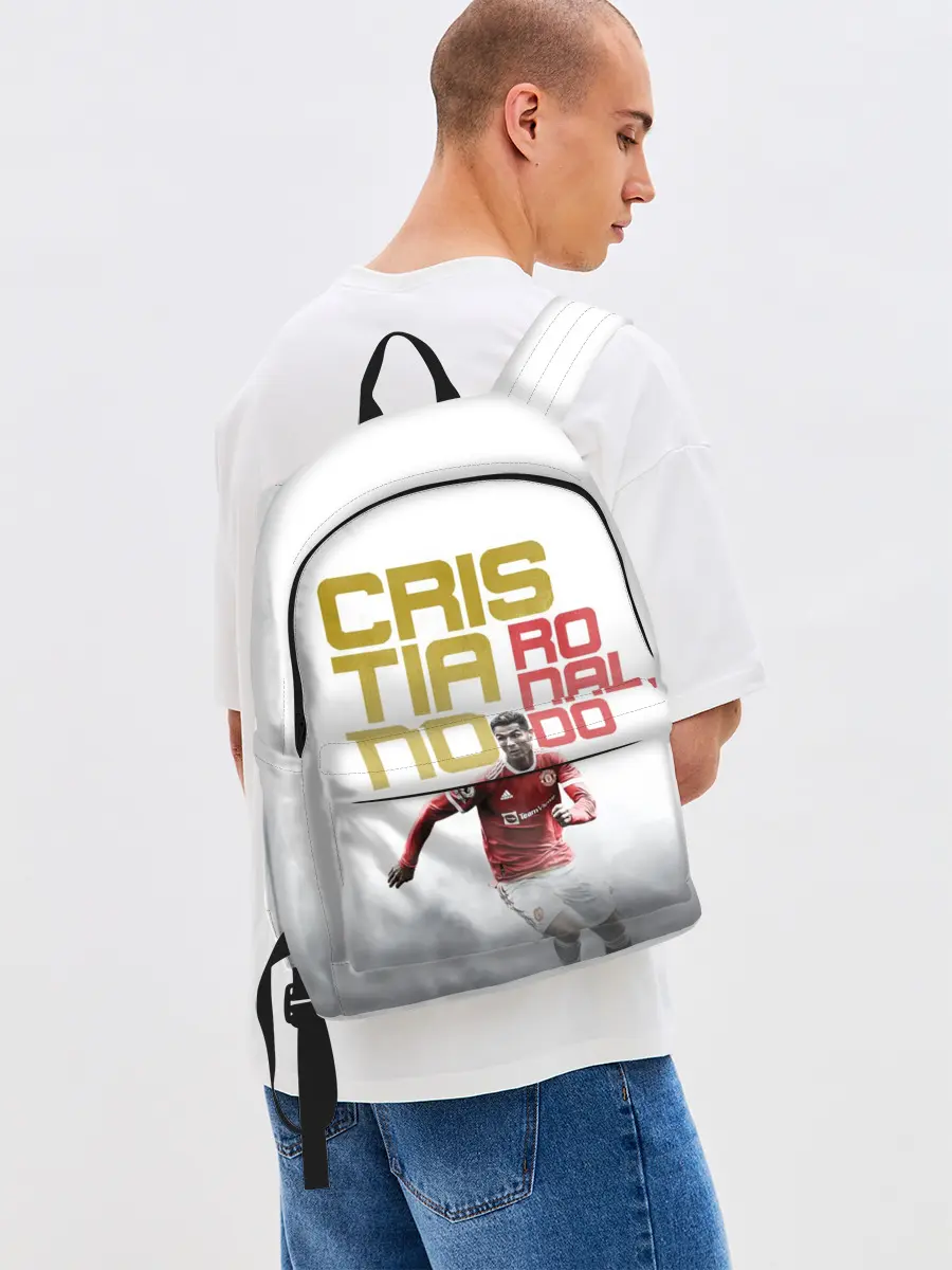 Рюкзак джинсовый / Криштиану Роналду, Манчестер