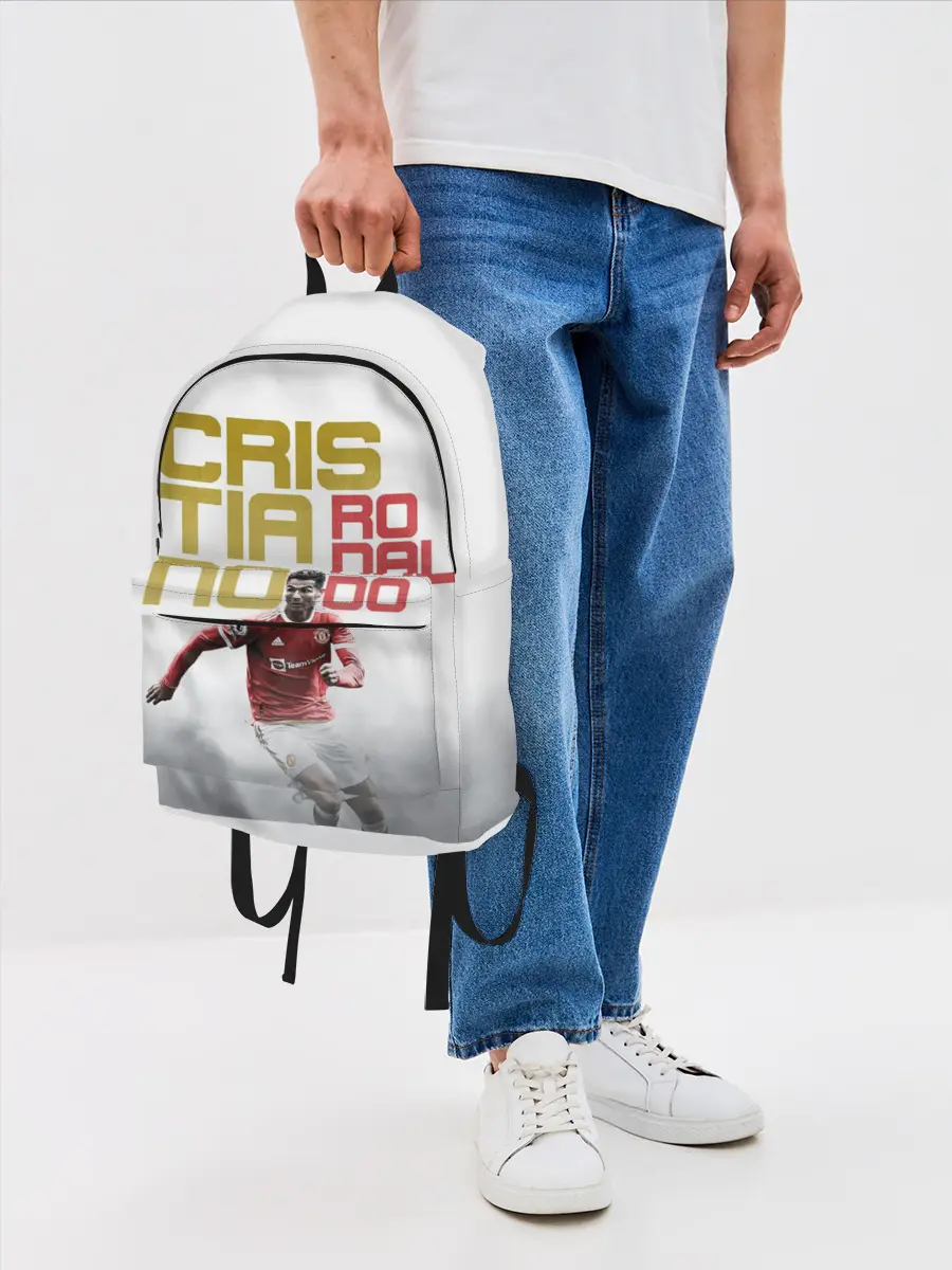 Рюкзак джинсовый / Криштиану Роналду, Манчестер