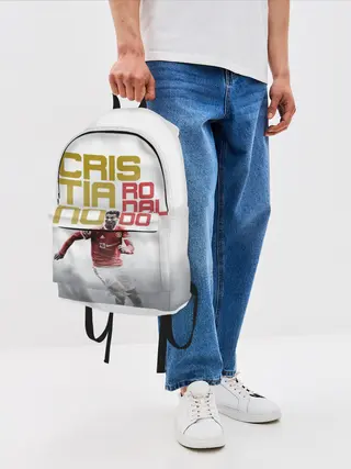 Рюкзак джинсовый / Криштиану Роналду, Манчестер