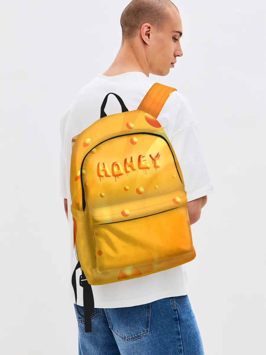 Рюкзак джинсовый / Медовая волна | Honey wave