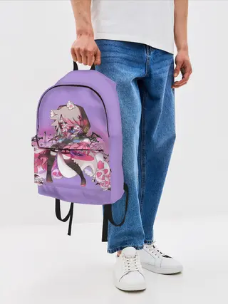 Рюкзак джинсовый / Gacha Club DJ Cry