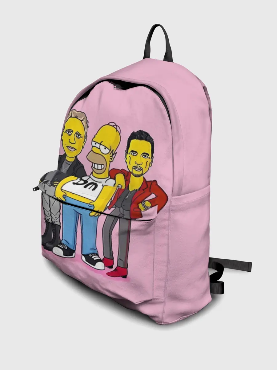 Рюкзак джинсовый / ДМ и Гомер