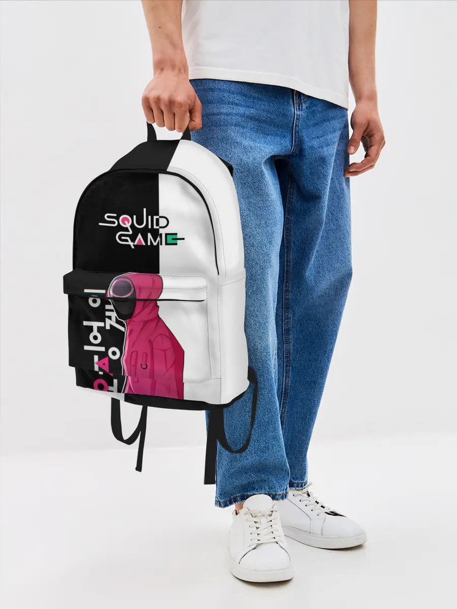 Рюкзак джинсовый / Игра в кальмара | SG