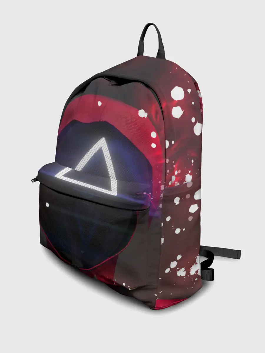 Рюкзак джинсовый / ТРЕУГОЛЬНИК | ОХРАНА