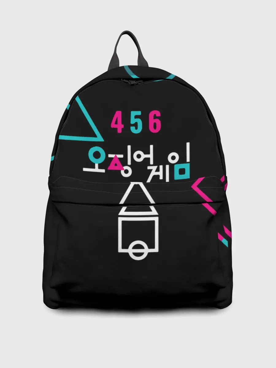 Рюкзак джинсовый / SQUID GAME | ИГРА В КАЛЬМАРА 456,