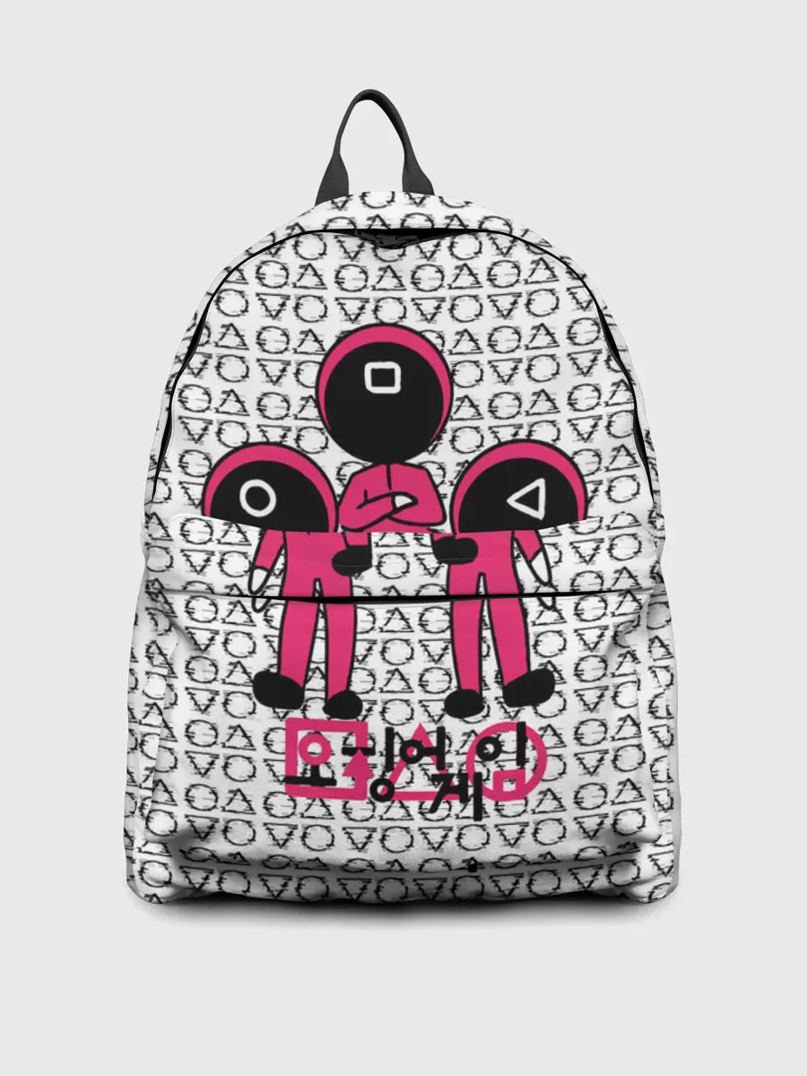 Рюкзак джинсовый / Игра в кальмара / Squid Game/