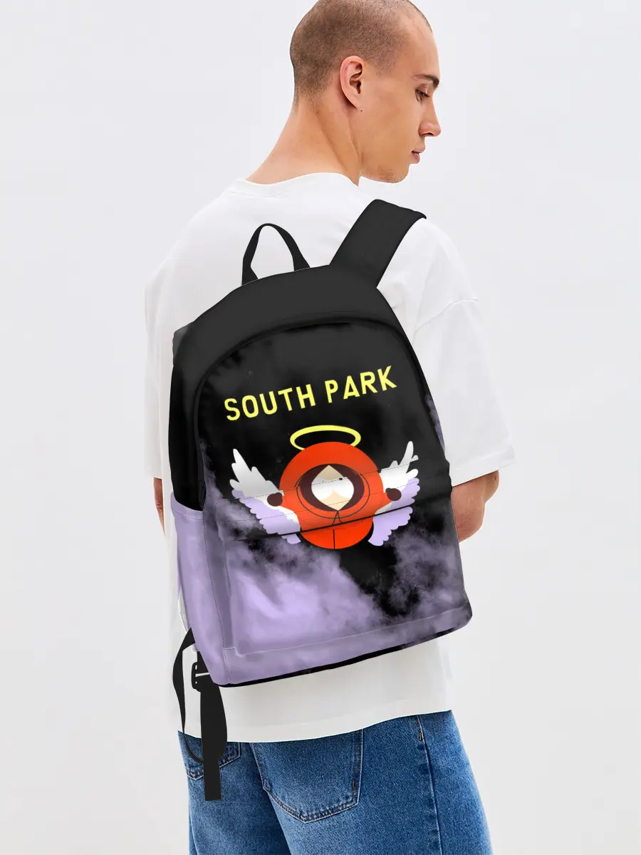 Рюкзак джинсовый / Кенни реально умер | Южный парк