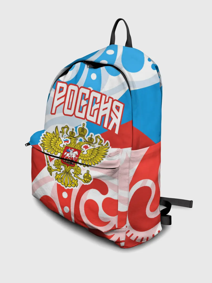 Рюкзак джинсовый / Россия! Герб
