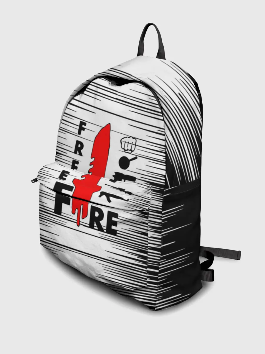 Рюкзак джинсовый / Free Fire Фри Фаер,