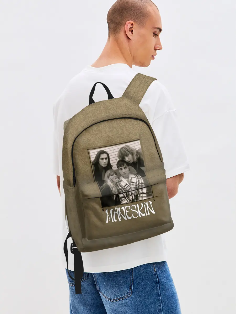 Рюкзак джинсовый / Maneskin на зоолоте