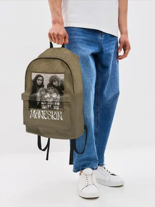 Рюкзак джинсовый / Maneskin на зоолоте