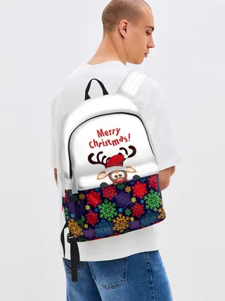 Рюкзак джинсовый / Merry Christmas