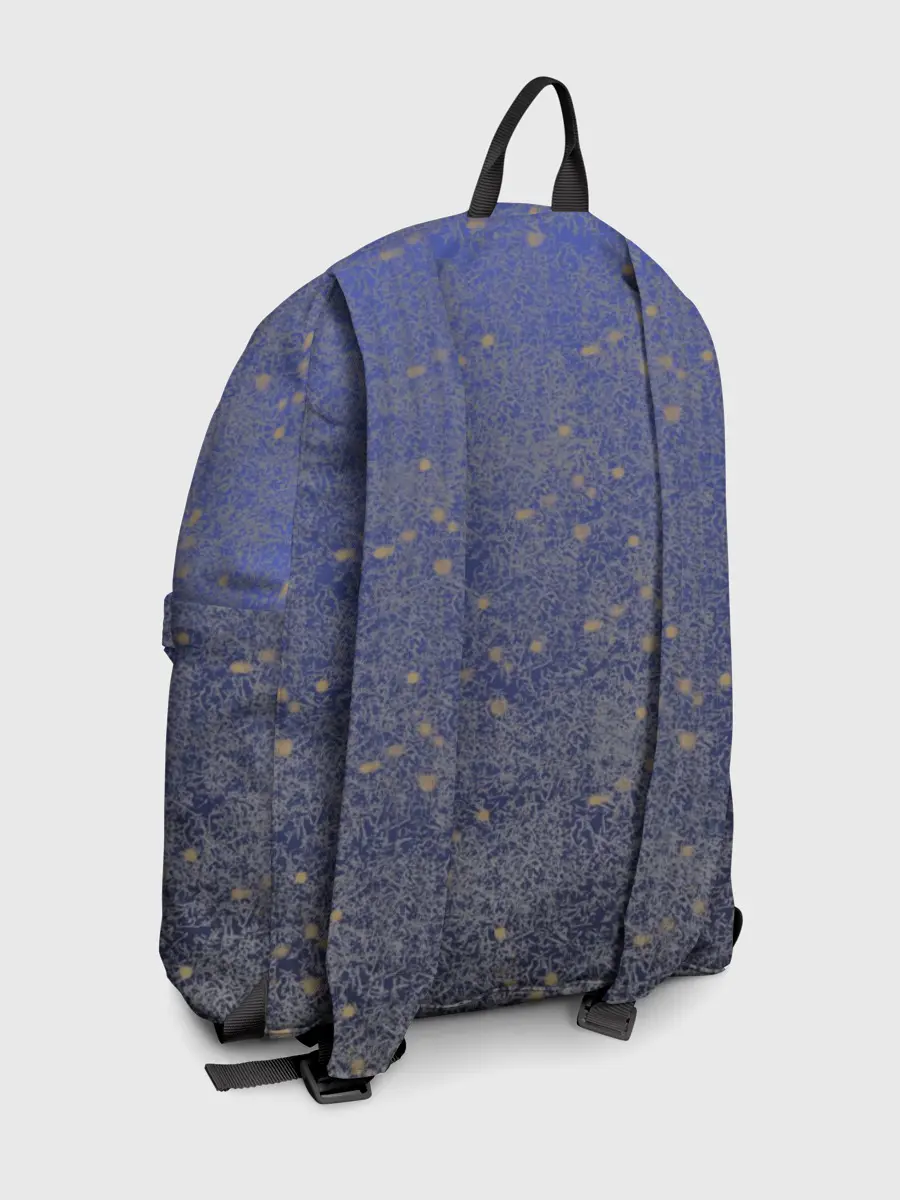 Рюкзак джинсовый / Maneskin в серебре и золоте